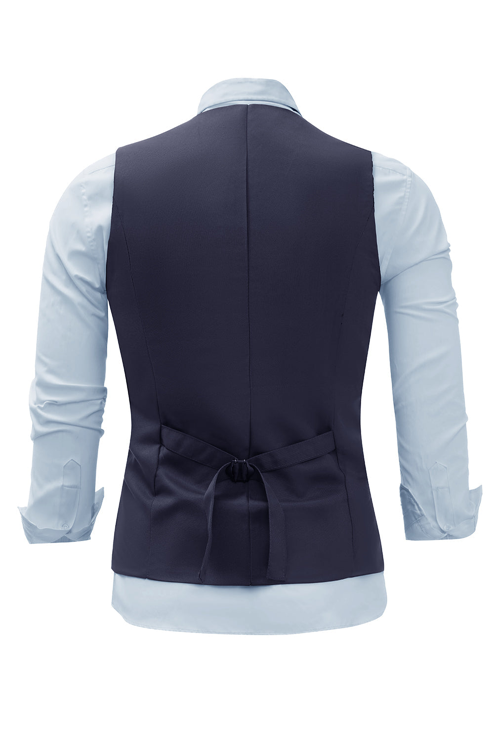 Bordeaux sjaal revers single breasted heren pak vest