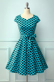 Blauw Zwart Dot