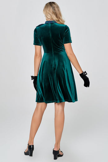 Tijdelijke aanbieding Flueel Party Club mini-jurk (1 stuk - Willekeurige stijl en kleur)