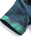 Groene Plaid jaren '50 Jurk
