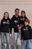 Family Set Zwart sweatshirt met lange mouwen