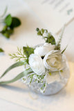 Elegante Blush Prom Pols Corsage Voor Huwelijksfeest