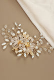 Bloem Kristal Parel Strass Bruiloft Hair Clip