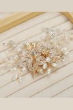 Bloem Kristal Parel Strass Bruiloft Hair Clip