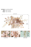 Bloem Kristal Parel Strass Bruiloft Hair Clip