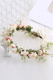 Blozen, Camellia Floral Crown, Bruids Bruiloft Hoofdband