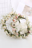 Blozen, Camellia Floral Crown, Bruids Bruiloft Hoofdband