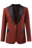 Rust Peak revers een knop vrouwen blazer