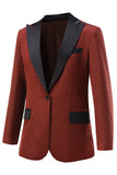 Rust Peak revers een knop vrouwen blazer