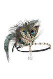 jaren 1920 Flapper Groen Vijfdelig Accessoires Set