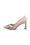 Blush Puntige Neus Hoge Hakken Pumps