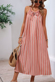 Blush A Line Spaghetti Strapless Zomerjurk