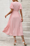 Blush A Line V-hals zomerjurk