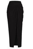 Zwarte One Piece Cold Shoulder Strand Badmode