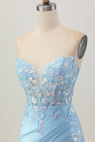 Sprankelende paarse bodycon strapless korset met ruches pailletten korte homecoming-jurk