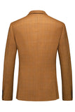Caramel Peaked Lapel 3-delig galapakken voor heren