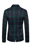Marine sjaal revers gestreepte heren prom blazer