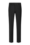 Black Peak Lapel Beaded 3-delige heren pakken