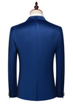 Blue Peak Revers 2-delige Slim Fit Prom Suits
