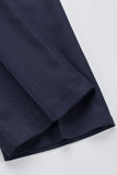 Navy Peak Revers Slim Fit 2-Delige Herenpakken