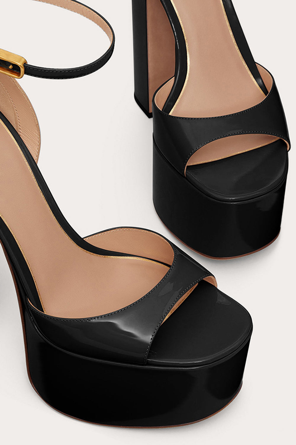 Vrouwen Strik Knoop Chunky Hakken Sandalen - Elegante Open Teen Enkelriem Voor Bruiloft En Party