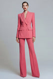 Coral Peak revers 2-delige slim fit dubbelrijzige galapakken