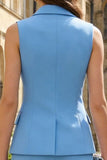 Blue Peak revers 2-delige slim fit enkelrijige dames werkpakken