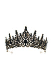 Goudgroene Kristal Prom Koningin Pageant Kroon Tiara
