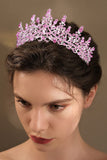 Goudgroene Kristal Prom Koningin Pageant Kroon Tiara