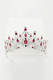 Goudgroene Kristal Prom Koningin Pageant Kroon Tiara
