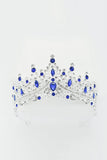 Goudgroene Kristal Prom Koningin Pageant Kroon Tiara