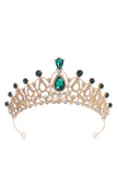 Zilveren Kristal Prom Koningin Pageant Kroon Tiara