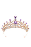 Zilveren Kristal Prom Koningin Pageant Kroon Tiara