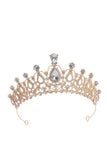 Zilveren Kristal Prom Koningin Pageant Kroon Tiara