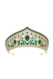Luxe Kristal Prinses Gouden Kroon Tiara