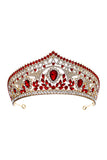 Luxe Kristal Prinses Gouden Kroon Tiara