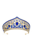 Luxe Kristal Prinses Gouden Kroon Tiara