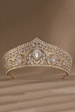 Luxe Kristal Prinses Gouden Kroon Tiara