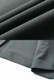 Zwart genotched revers herencolbert