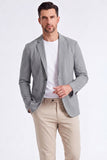 Zwart genotched revers herencolbert