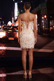 Groene sweetheart gerimpelde korset, bodycon gerimpelde kant omhoog Homecoming jurk