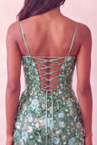 Roze korset Bodycon gerimpelde korte homecomingjurk met pailletten