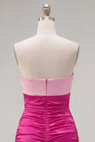 Rood Oranje Sweetheart Gerimpelde Keyhole Bodycon Korte Homecoming Jurk