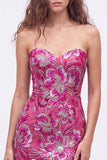Strapless groene bodycon pailletten korte homecomingjurk met veter op de rug