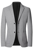 Notch reversbruin enkelrijig herenbalblazer