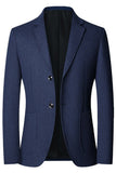 Notch reversbruin enkelrijig herenbalblazer