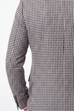 Zwarte Double Breasted Revers Revers Heren Blazer