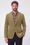 Notch reversbruin enkelrijig herenbalblazer