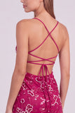 Roze bloemen bodycon pailletten met kralen versierde korte homecomingjurk met kant op de rug