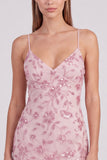 Roze bloemen bodycon pailletten met kralen versierde korte homecomingjurk met kant op de rug